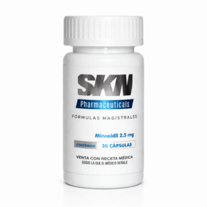 Minoxidil 2.5mg 30 cápsulas